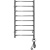 Полотенцесушитель электрический Domoterm Стефано П8 400*800 ER Хром Полотенцесушитель электрический Domoterm Стефано П8 400*800 ER Хром