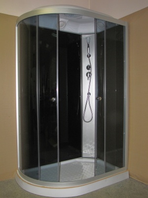 Душевая кабина Parly Classic Эконом EC121R 120х215 профиль Сатин стекло тонированное