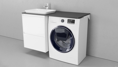 Тумба под раковину Velvex Klaufs 56x60.2Y tpKLA.56.60.2Y-616.216 подвесная Белая
