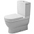 Унитаз компакт Duravit Starck 3 01280900001 без бачка и сиденья