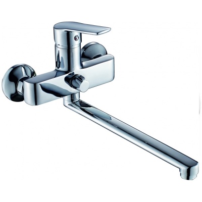 Смеситель для ванны Rush Bering BE5535-63 универсальный Хром