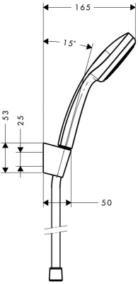 Душевой гарнитур Hansgrohe Croma 27574000 Хром
