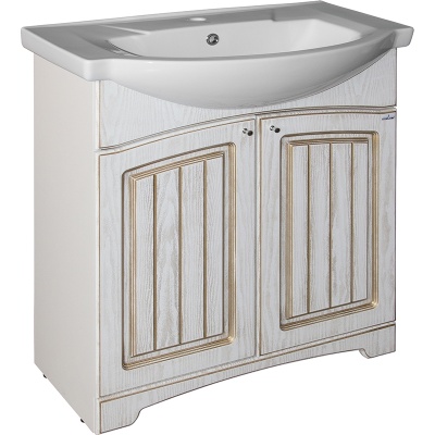 Тумба под раковину Mixline Крит 65 533080 Патина золото