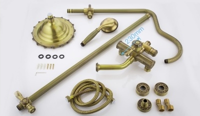 Душевая система Frap F2447 Бронза