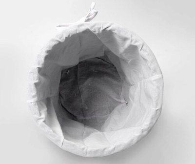 Корзина для белья WasserKRAFT Elbе 38x38x50 WB-740-M с крышкой Коричневая