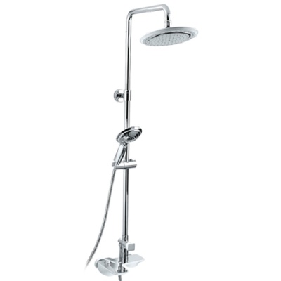 Душевая система Timo Helmi SX-1070/00-16 2100 chrome white Хром Белый