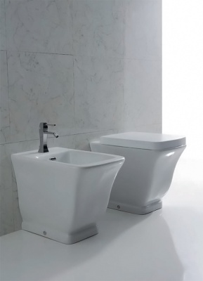 Биде Globo Relais RE009 bianco lucido