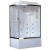 Душевая кабина Royal Bath BP 100х80 RB8100BP2-T-CH-R с гидромассажем стекло прозрачное задняя стенка Белая