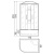 Душевая кабина River Dunay 110x80x46 MT R 10000001456+10000000649 с поддоном Душевая кабина River Dunay 110x80x46 MT R 10000001456+10000000649 с поддоном