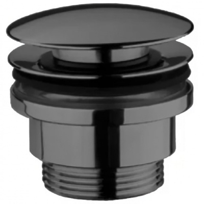 Донный клапан Webert Aria AC0405560 click-clack Черный матовый