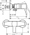 Смеситель для душа Hansgrohe Metropol Classic 31360090 Хром Золото