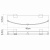 Стеклянная полка WasserKRAFT Leine K-5044 Хром Стеклянная полка WasserKRAFT Leine K-5044 Хром