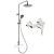 Душевая система Vitra System Rain A49234EXP Хром