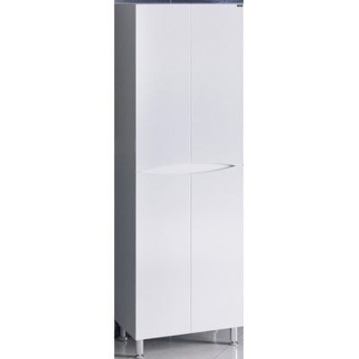 Шкаф пенал СанТа Сатурн 60 700212 Белый