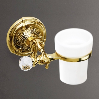 Стакан Art&Max Baracco Crystal AM-1787-Cr-C Античное золото