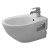 Биде Duravit Duraplus 2532100000 подвесное Белое
