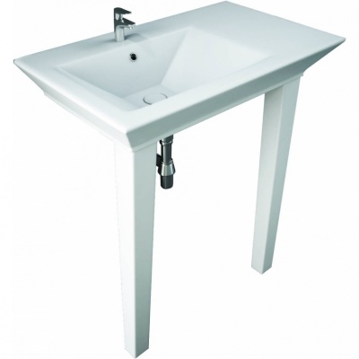 Раковина RAK Ceramics Opulence 80 OP102AWHA/KRAK22007W Белая