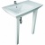 Раковина RAK Ceramics Opulence 80 OP102AWHA/KRAK22007W Белая