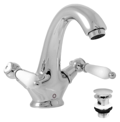 Смеситель для раковины Rav Slezak Morava retro MK529.5 хром