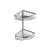 Угловая полка Colombo Design Angolare B9617.000 Хром