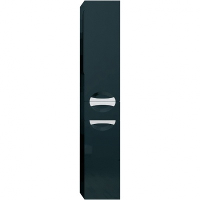 Шкаф пенал SanVit Лайм 36 с фактурой под дерево подвесной Венге