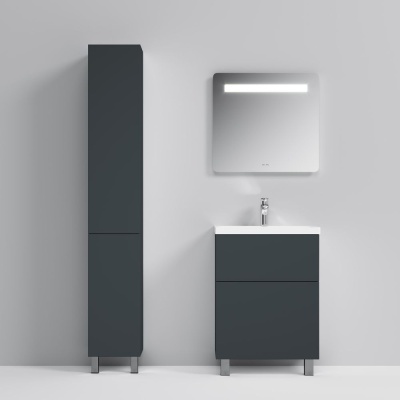 Тумба под раковину AM.PM Gem 60 M90FSX06022GM32 Графит матовый