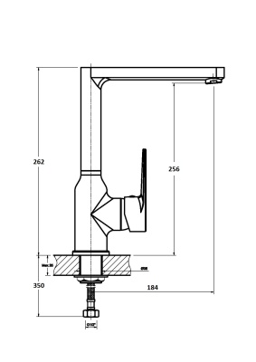 Смеситель для кухни Orange Otto M22-000cr Хром