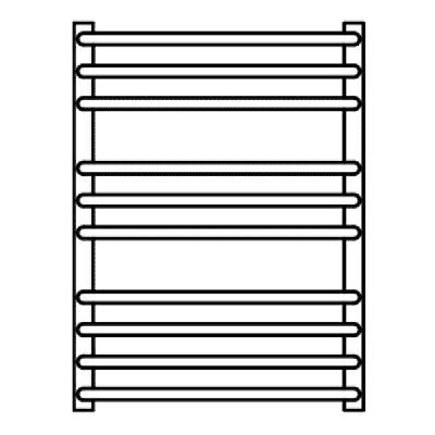 Водяной полотенцесушитель Grota Forte 48х60 Хром