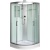 Душевая кабина WeltWasser WW500 Werra 801 80x80 10000003222 профиль Хром стекло прозрачное