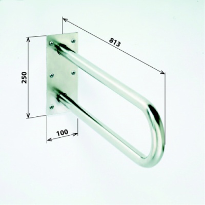 Поручень для ванной Bemeta Help 301102062 Нержавеющая сталь