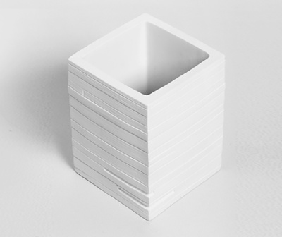 Стакан для зубных щеток WasserKRAFT Leine K-3828 Белый