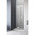 Душевая дверь в нишу Radaway Essenza New DWB 100 100x200 L профиль Хром стекло прозрачное