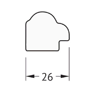 Зеркало Evoform Definite 58х58 Витая бронза