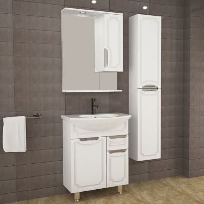 Тумба под раковину АСБ-мебель Санремо 65 Белая