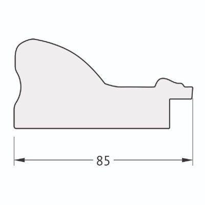 Зеркало Evoform Exclusive Floor 200х110 Старый гипс