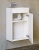 Тумба под раковину Raval Kub 40 подвесная Белая Тумба под раковину Raval Kub 40 подвесная Белая