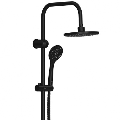 Душевая система Dorff Comfort D0708010BL Черный Хром