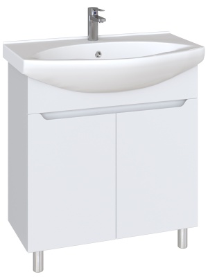 Комплект мебели для ванной San Star Bianco 75 140.1-1.5.1.+28230+165.1-2.5.1. Белый