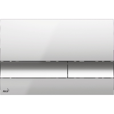 Клавиша смыва Alcaplast Basic M1721 Хром глянцевый