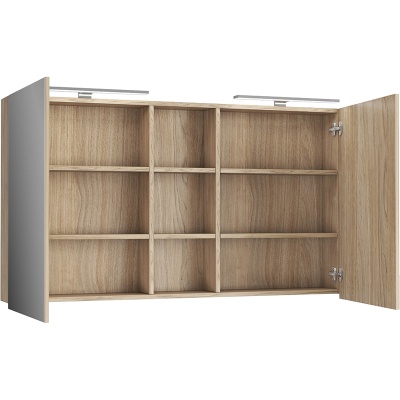 Зеркальный шкаф Diborg Lande 125 77.3109 Дуб