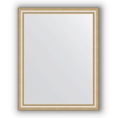 Зеркало Evoform Definite 95х75 Золотые бусы на серебре