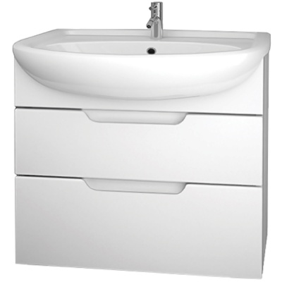 Тумба под раковину Dreja David 65 99.0702 Белый глянец