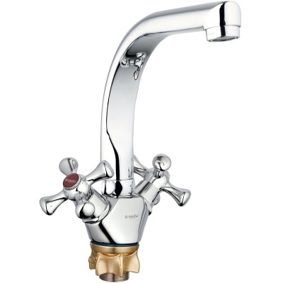 Смеситель для кухни G-Lauf QSL4-D827 Хром