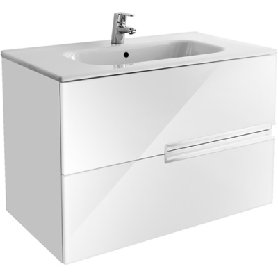 Тумба под раковину Roca Victoria Nord Ice Edition 80 подвесная ZRU9302731 Белая