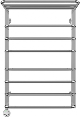 Электрический полотенцесушитель Terminus Арктур П8 500x796 4660059920436 с полкой Хром