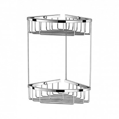 Угловая полка Aquanet 8136 Хром