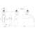 Смеситель для ванны Lemark Swan LM5402BG Черный матовый Золото