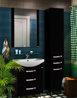 Тумба под раковину Акватон Ария 65 Н 1A123401AA010 белая глянцевая