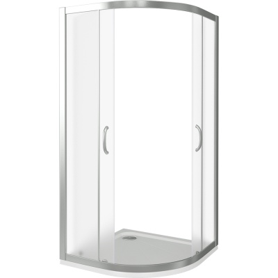 Душевой уголок Good Door Infinity R-90 90x90 профиль Хром стекло прозрачное