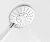 Душевая система WasserKRAFT Aller A16067WHITE Белый Хром Душевая система WasserKRAFT Aller A16067WHITE Белый Хром